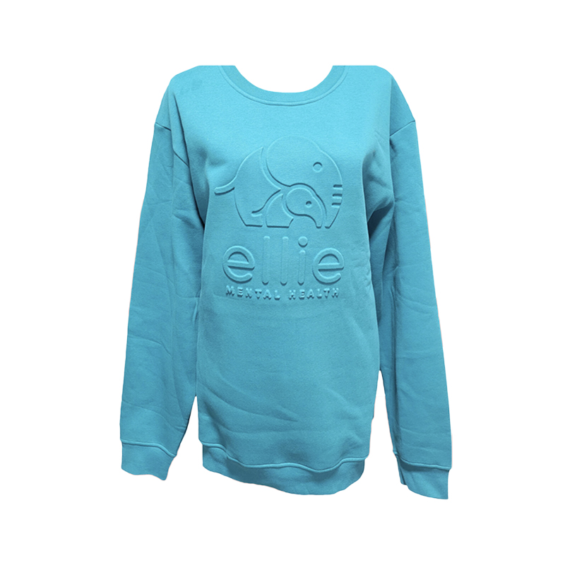 Embossed Ellie Crew Neck