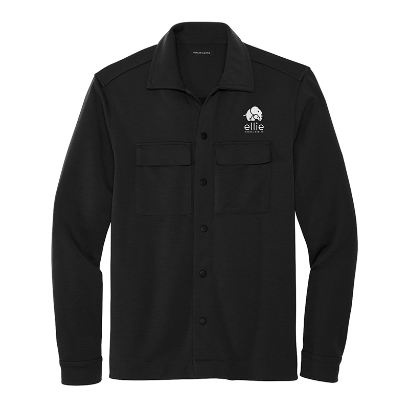 Double Knit Snap Front Jacket by Mercer + Mettle