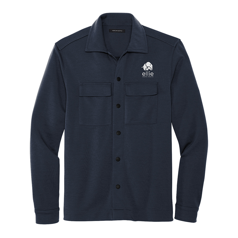Double Knit Snap Front Jacket by Mercer + Mettle item