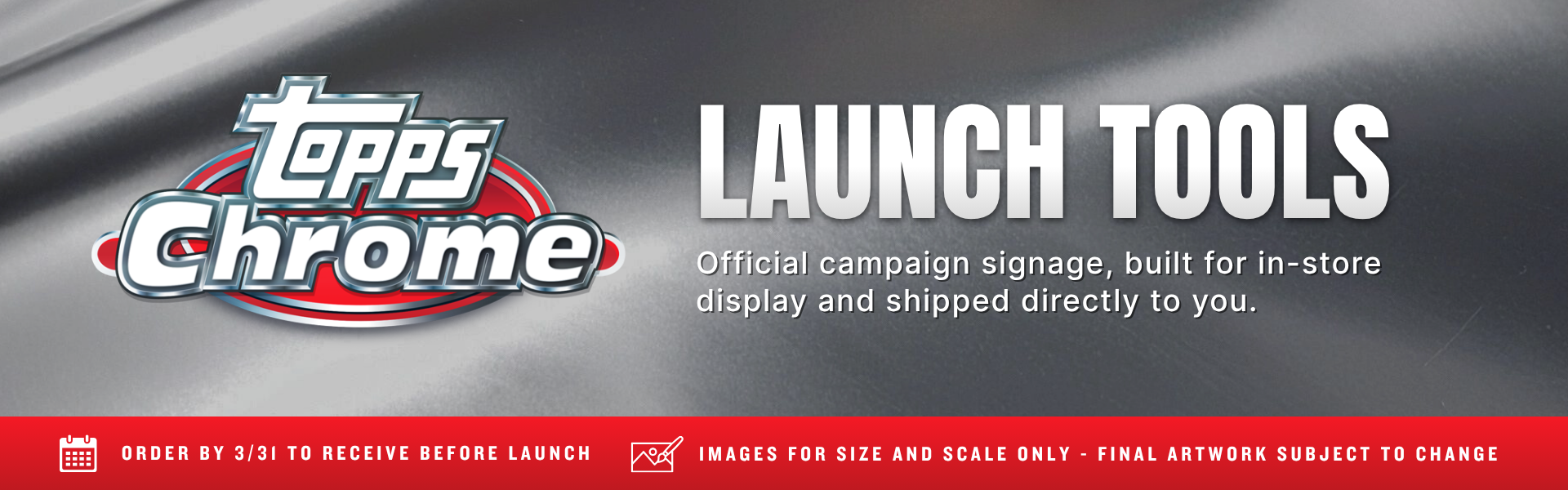 Topps NFL Launch Banner