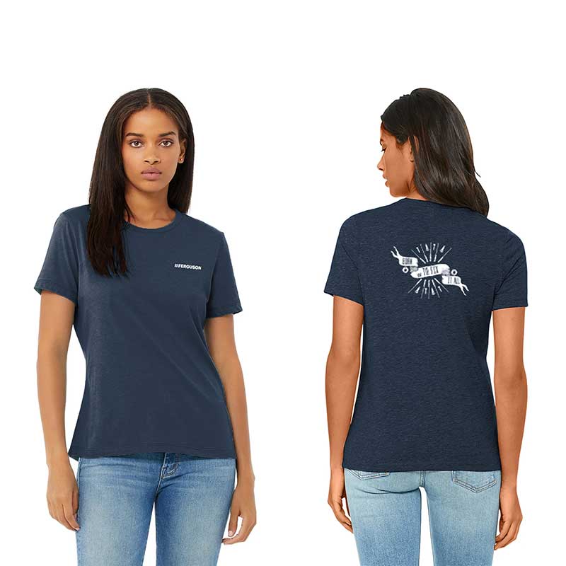 BELLA+CANVAS Unisex Heather CVC Short Sleeve Tee - Born To Fix It All