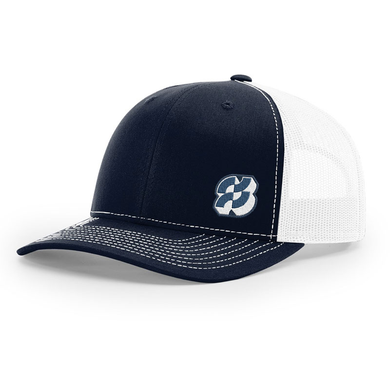 Richardson Trucker Cap with Embroidered Weld Ell Patch
