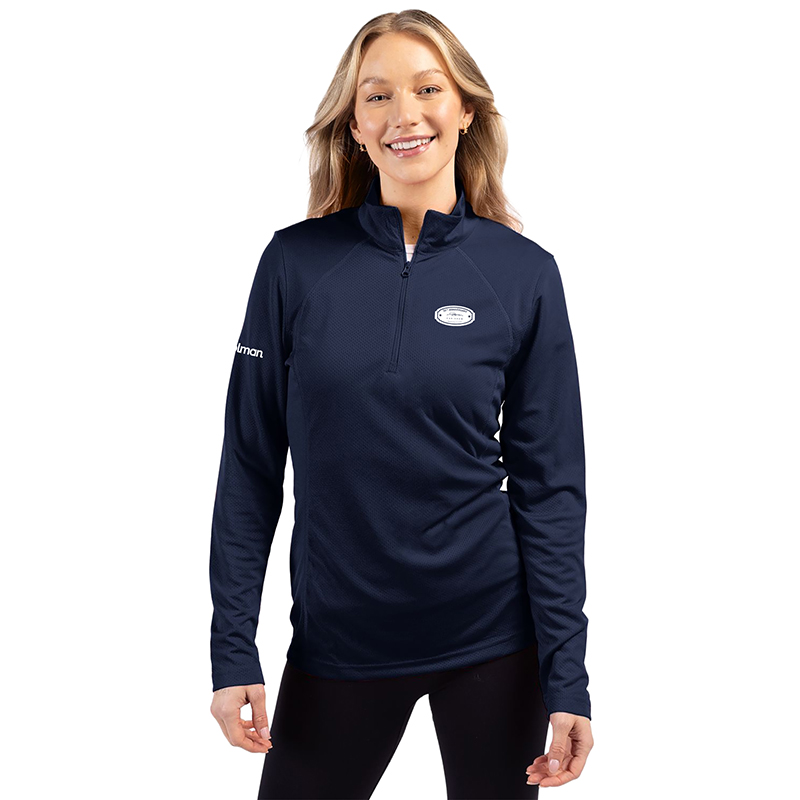 figure for Clique Ice Pique Women's Half Zip Tech Pullover