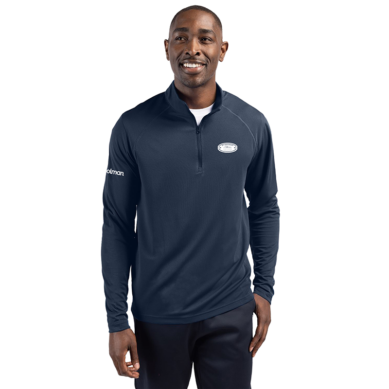 figure for Clique Ice Pique Men's Half Zip Tech Pullover