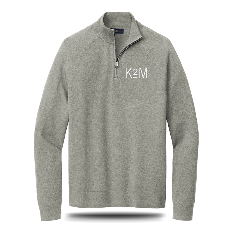 Brooks Brothers&reg; Cotton Stretch 1/4-Zip Sweater