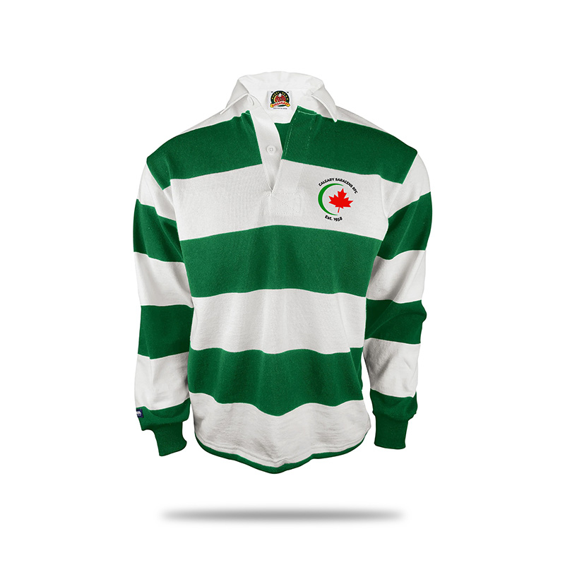 4 Stripe Rugby Shirt