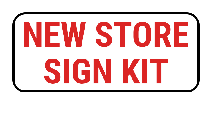 New Store Sign Kit